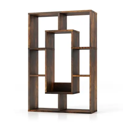 Knjižnica s 7 policami Stoječa knjižna omara