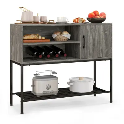 Omarica z nosilcem za vino Regal 100 x 35 x 83 cm