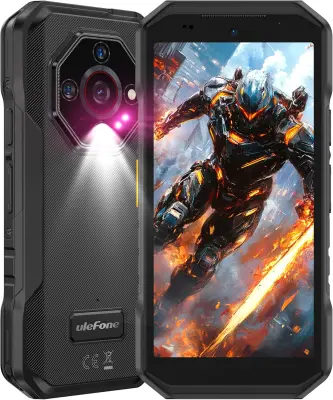 Ulefone Armor X32 12/128GB Helio G91, črna pametni robustni telefon Android 14, 5.65”