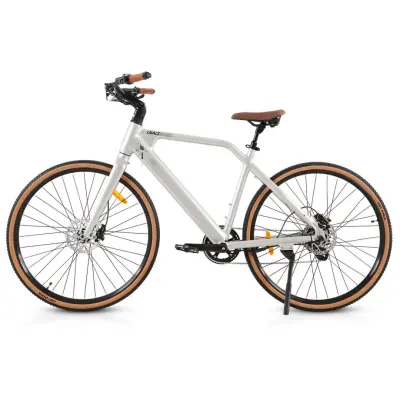 Električno kolo za dnevno vožnjo CMACEWHEEL F700-2, senzor navora, 250 W odstranljiva baterija, pnevmatike 700C, bela