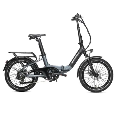 Zložljivo električno kolo JOBOBIKE Ace, 36V 250W 10Ah, za vožnjo na delo, črno-modro