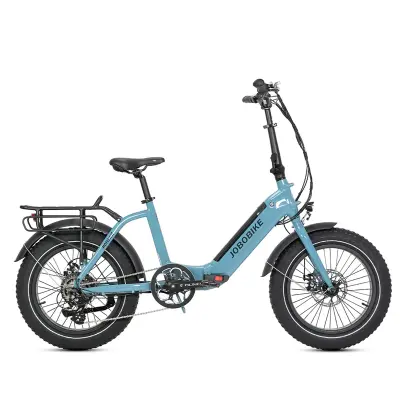 Mestno električno kolo JOBOBIKE Romer X, 48V 250W Bafang motor, 10,5Ah baterija, modro