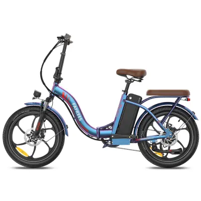 Zložljivo mestno električno kolo Fafrees F20+ Pro, 36V 250W 22,5Ah, Aurora modra
