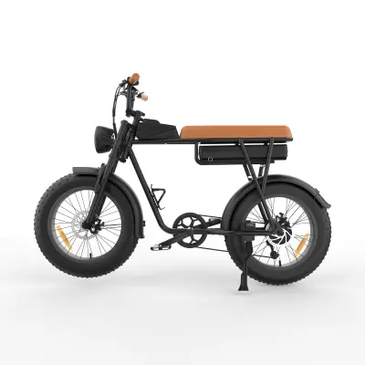 Električno kolo YAMALI FXH-006, 48V 20Ah baterija, za vse terene, rjava