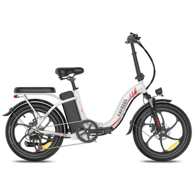 Zložljivo mestno električno kolo FAFREES F20+, 36V 20Ah 250W, belo