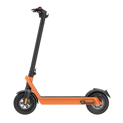 Električni skuter KIXIN X9 Plus, 10", 36V 15.6Ah odstranljiva baterija, trojna zavora, oranžen