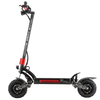 Električni skuter YUME Raptor, 60V 27Ah baterija, dva motorja, aplikacija in NFC, črna
