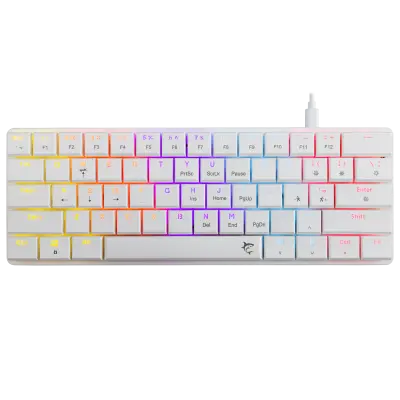 TIPKOVNICA White Shark GK-006211 NAGAMAKI White-Mechanic-RED.SW