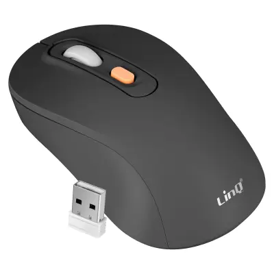 LinQ, Miška Bluetooth ali WiFi Natančnost in udobje, Črna