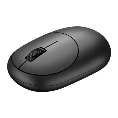wiwu, Bluetooth Wireless Mouse 1200DPI Compact Curved Design Matte, Črna