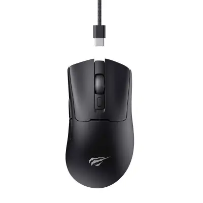 HAVIT MS966 RGB ŽIČNA IGRALNA MIŠKA (ČRNA)