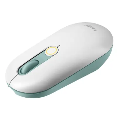 Brezžicna Bluetooth miška USB Dongle Mode, LinQ - bela