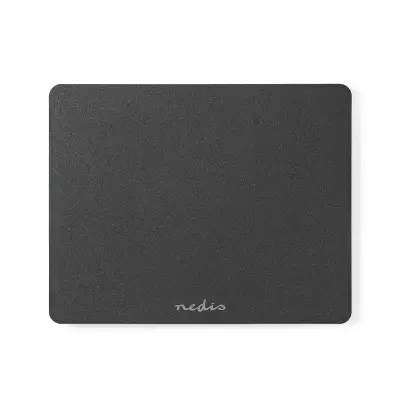 Nedis, 240 mm ultra tanka podloga za miško z nedrsečo podlago, Črna