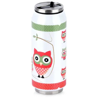 Termo vrček v pločevinki OWL 400 ml