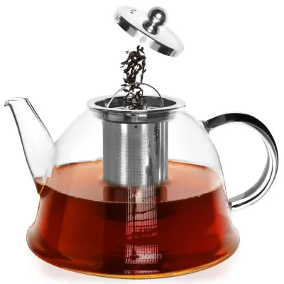 Čajnik iz toplotno odpornega stekla z infuzerjem 1,65 l