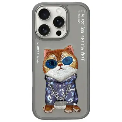 OVITEK NIMMY ZA IPHONE 16 PRO MAX 6.9 OČALA COOL CAT STILSKA ZAŠČITA