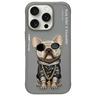 OVITEK NIMMY ZA IPHONE 16 PRO 6.3 OČALA COOL DOG ​​​​ELEGANTNA ZAŠČITA