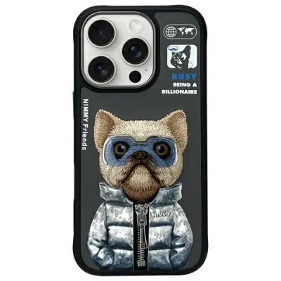 OVITEK NIMMY ZA IPHONE 16 PRO MAX 6.9 COOL CUTE DOG 2.0 Z ZAŠČITO ZA EKRAN