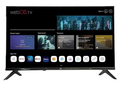 JCL Pametni TV 43" UHD 4K LED, webOS, WiFi, HDMI/USB, DVB-T2/S2