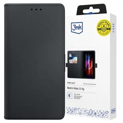 ETUI DENARNICA 3MK ZA XIAOMI REDMI NOTE 13 4G ZAŠČITA PROTI PRASKAM