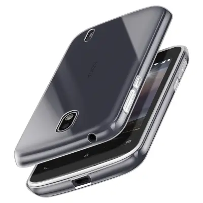 Ohišje za Nokia 1 Silikon Soft Thin Light Design, Prozorno