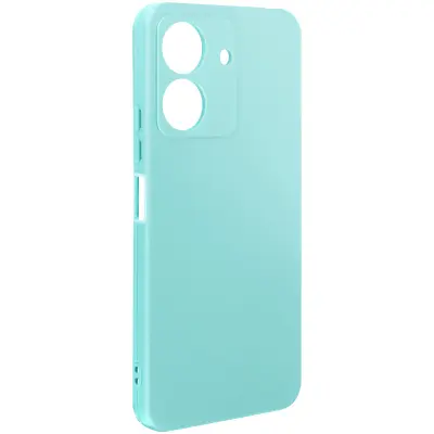 Ovitek za Xiaomi Redmi 13C Semi-rigid Soft-touch Matte, Turkizna