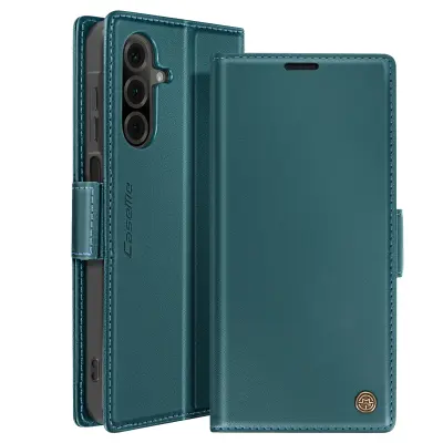 Ohišje za denarnico Samsung Galaxy A26 Anti-RFID, Zelena