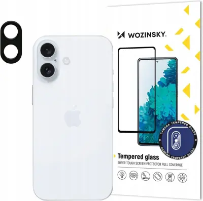 WOZINSKY KALJENO STEKLO ZA IPHONE 16E FULL KAMERA STEKLO ZAŠČITA KAMERE