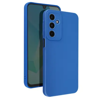Ovitek za Samsung Galaxy A16 Silikonska podloga za blokiranje zaščitene kamere, Modra