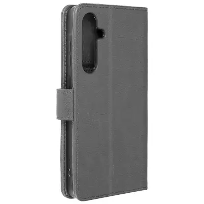 Torbica s preklopom za Samsung Galaxy A35 5G Portfolio podpore za videoposnetke, Siva