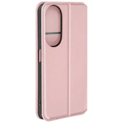 Torbica s preklopom za Honor 90 Smart Večnamenska zaščita ventilov, Šampanjec roza