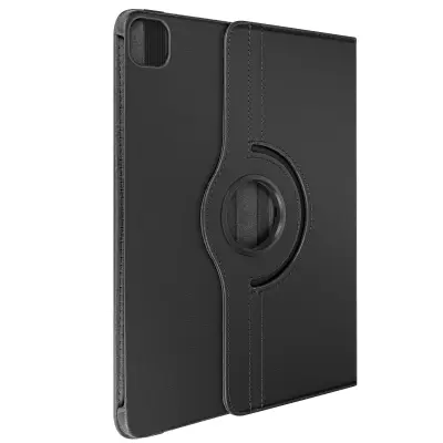 Torbica za iPad Air 13 2024 360° vrtljivi podporni ventil, Črna