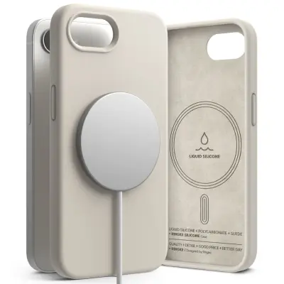 SILIKONSKI OVITEK RINGKE ZA MAGSAFE IPHONE 16E ZAŠČITNI Z MAGNETNIM SISTEMOM