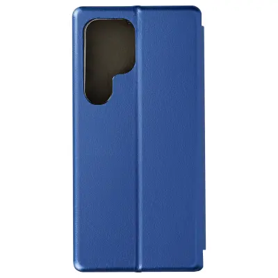 Ovitek za Samsung Galaxy S24 Ultra Flip Card Držalo za podporo Video, Modra
