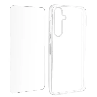 Zaščitni komplet za Samsung Galaxy A55 - Integralna zaščita, Prozorno