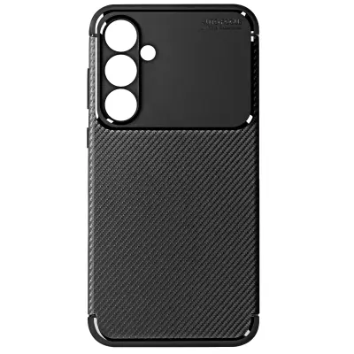 Ohišje za Samsung Galaxy A35 Prilagodljiv silikon, Črna