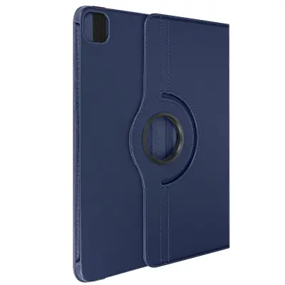Torbica za iPad Air 13 2024 360° vrtljivi podporni ventil, Modra noč