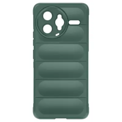 Ohišje za Xiaomi Poco F7 Pro / F7 Ultra s silikonsko reliefno teksturo, Zelena