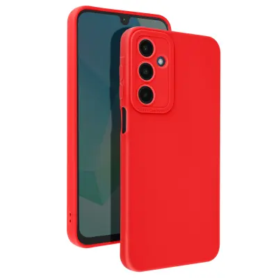 Ovitek za Samsung Galaxy A16 Silikonska podloga za blokiranje zaščitene kamere, Rdeča