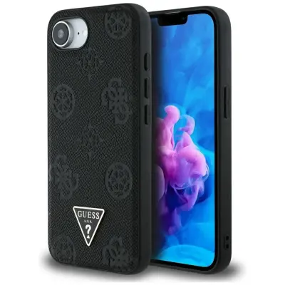 GUESS OVITEK HOT STAMP PONY GUESS GRAINED ZA IPHONE 16 ZA MAGSAFE Z MODERNO