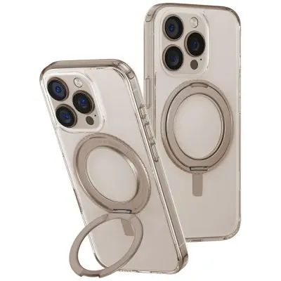 UNIKATNI OVITEK SWIVIX ZA IPHONE 16 PRO 360 STOPINJ VRTLJIV Z STOJALOM