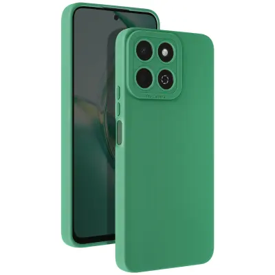 Ovitek za Honor 200 Smart Silikonska podloga za kamero, Zelena