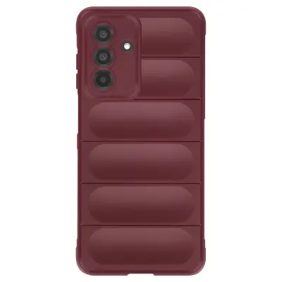 Ohišje za telefon Samsung A26 iz silikona proti poškropljenju, Bordeaux