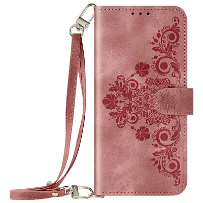 Torbica s preklopom za Xiaomi Redmi Note 13 4G Portfolio podpore za videoposnetke, Roza