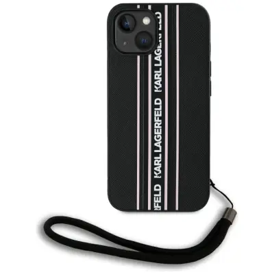 KARL LAGERFELD OVITEK SAFFIANO ATHLEISURE STRIPES CORD ZA IPHONE 15