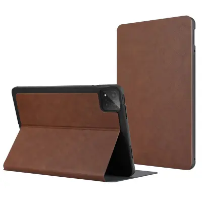 Ohišje za Xiaomi Pad 7 in 7 Pro Clapet Video Support, Rjava