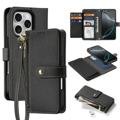 USNJENI OVITEK DUX DUCIS ZA IPHONE 16 PRO MAX LAVA MAGNETNO ZAPIRANJE