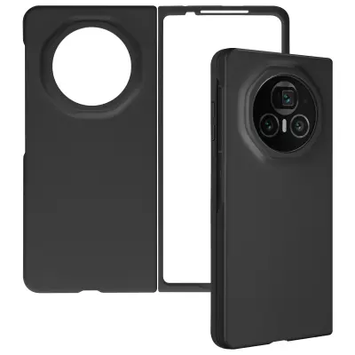 Ohišje za Honor Magic V3 Soft Touch Ultra tanko in elegantno, Črna