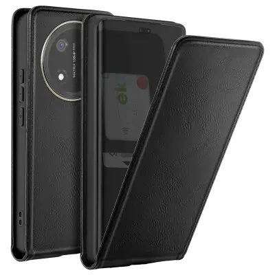 Navpični ovitek za kartice Honor Magic 7 Lite, Črna
