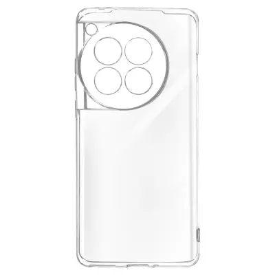 Ohišje za OnePlus 12 / OnePlus 12R Silikonsko zaščitena kamera, Prozorno